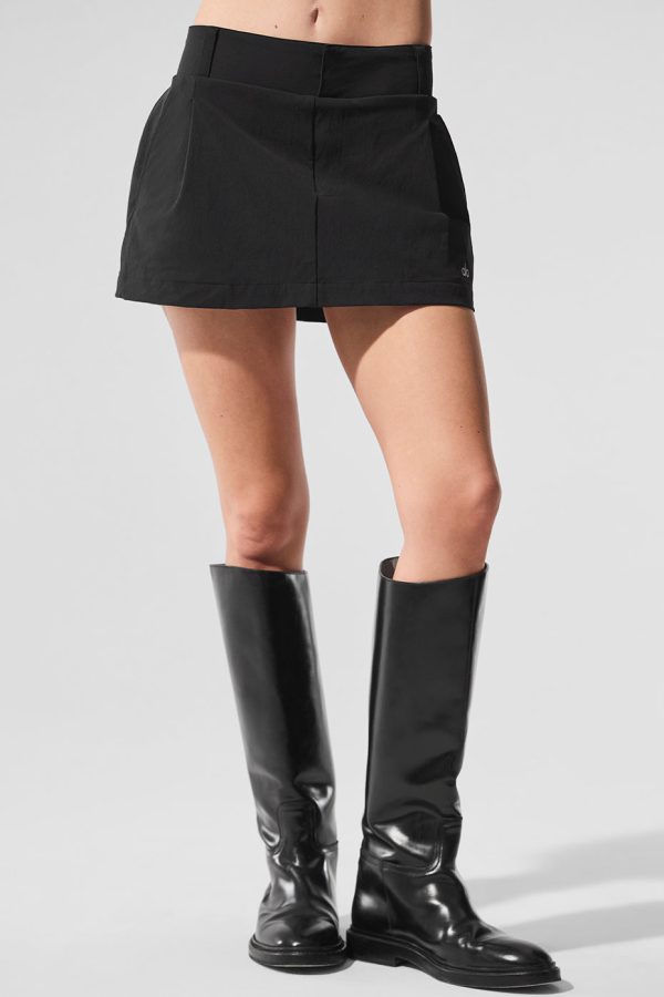 Fan Club Mini Skirt ?C Black